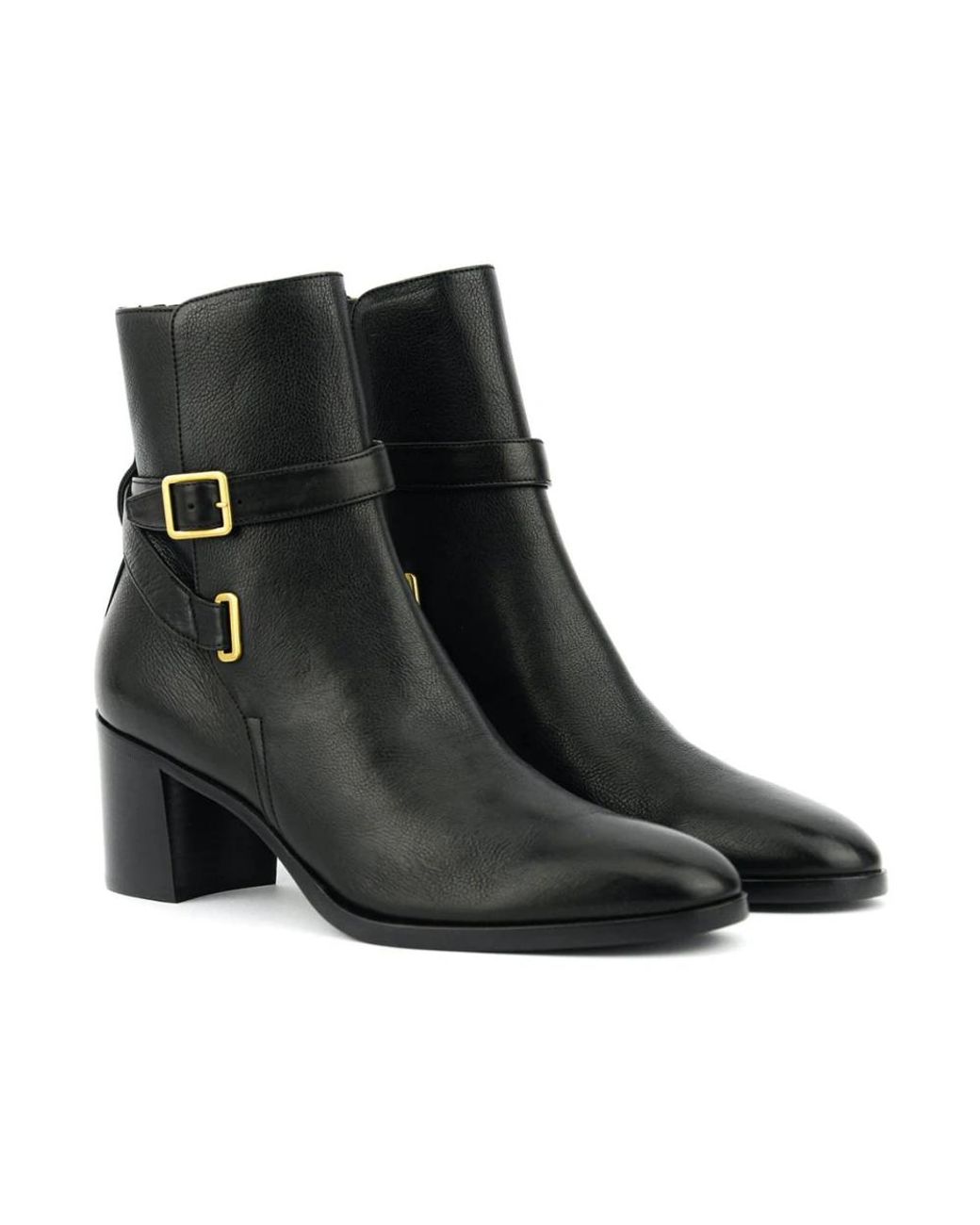 Saint Laurent Black Heeled Boots