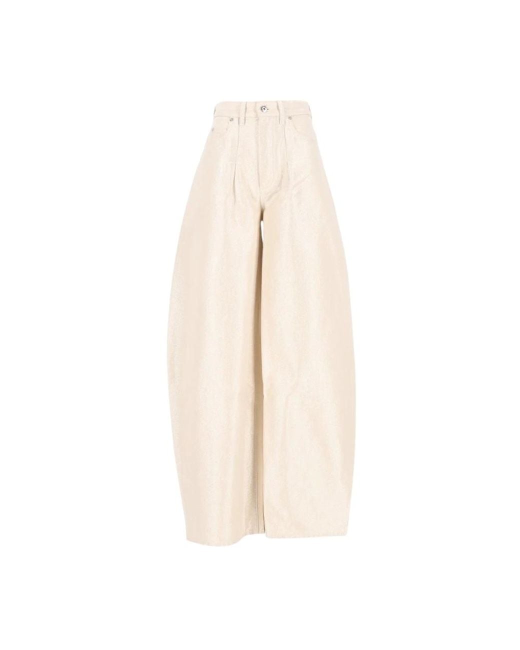 Jacquemus Natural Wide Jeans