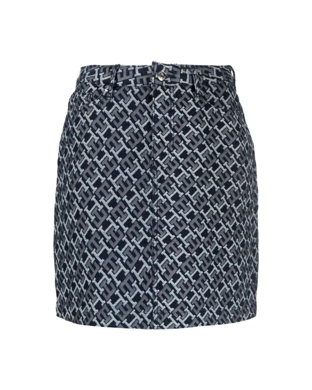 Tommy Hilfiger Blue Short Skirts
