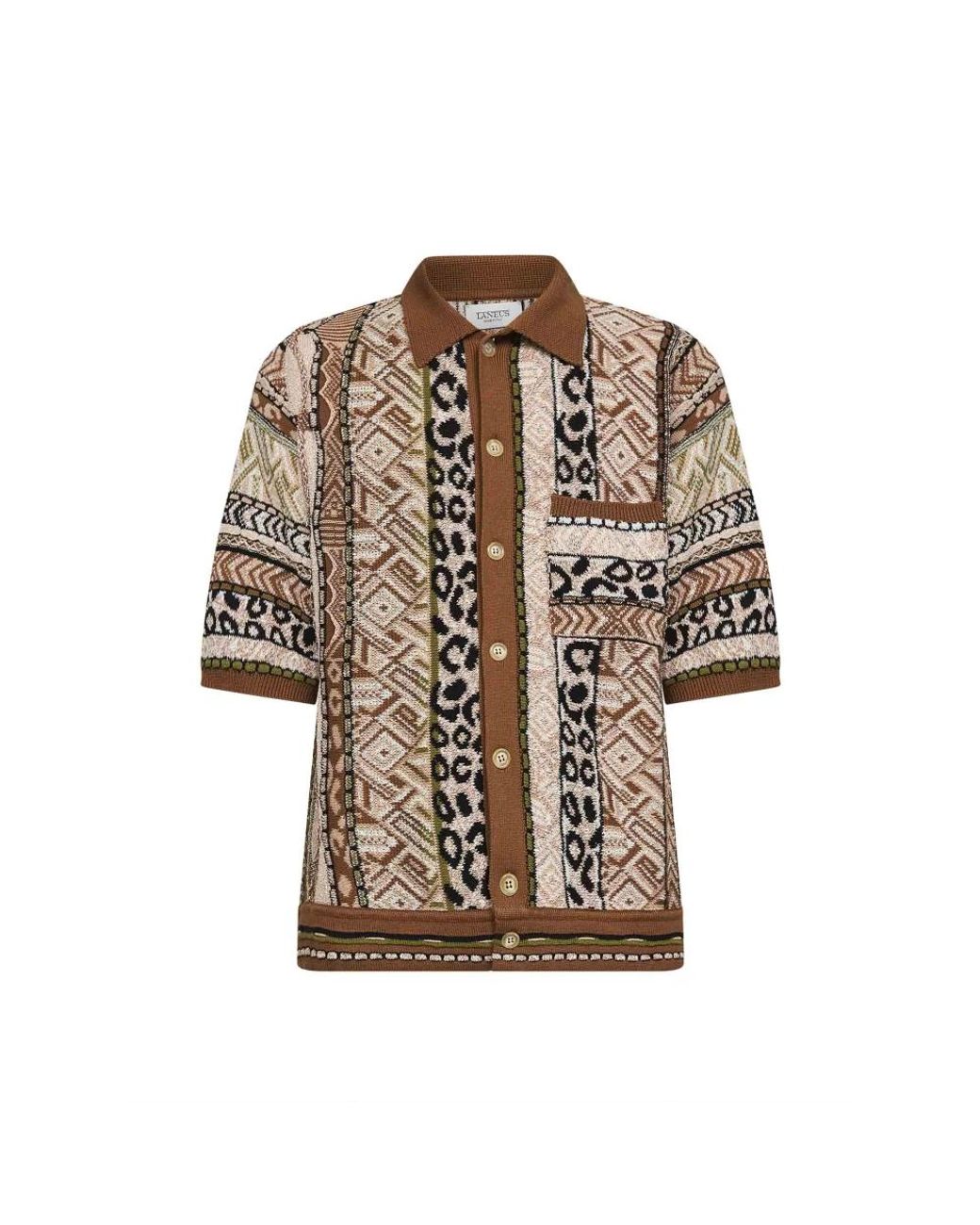 Cardigans Laneus pour homme en coloris Brown