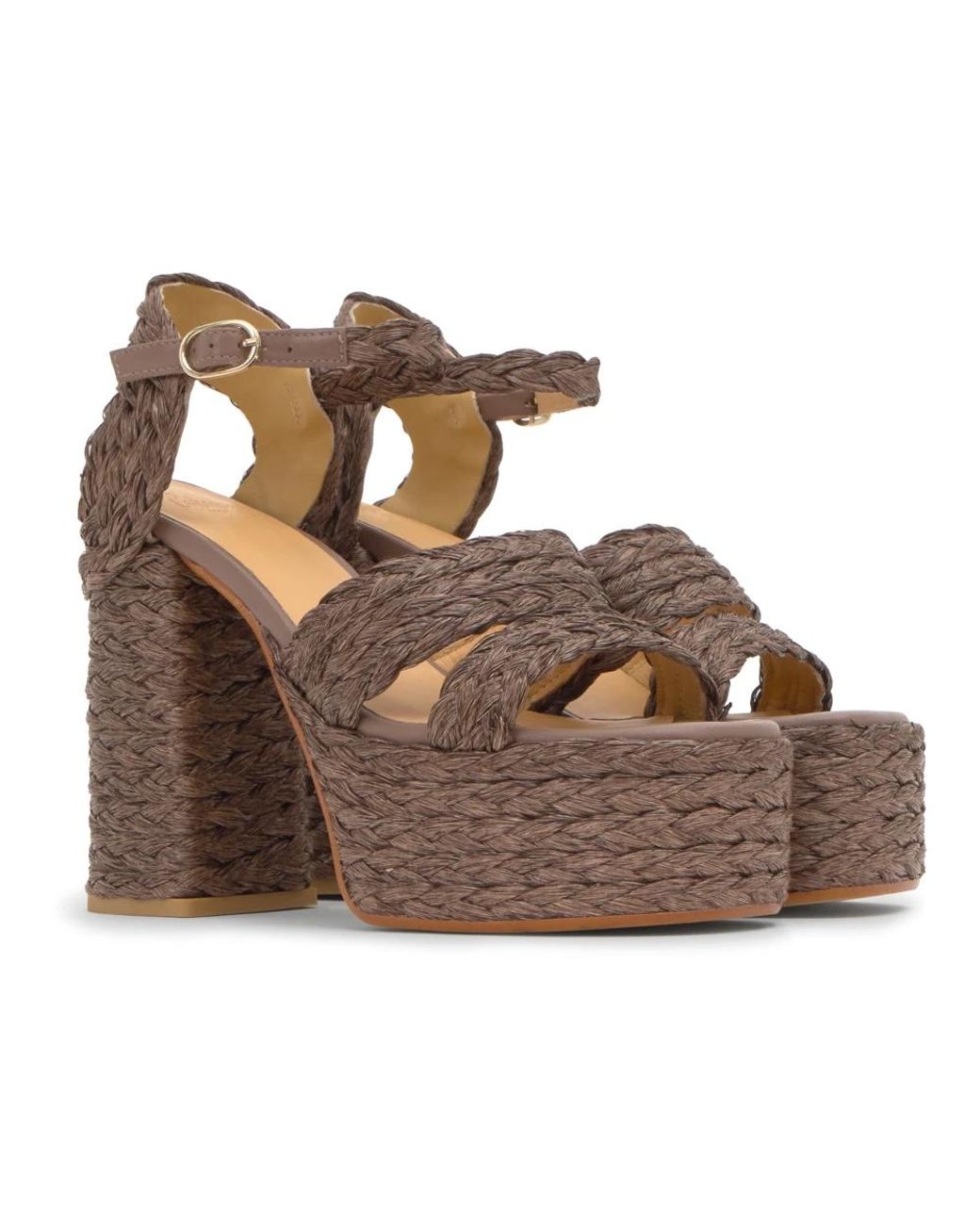 High Heel Sandals Castaner en coloris Brown