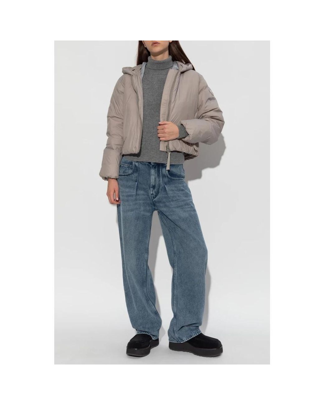 Down Jackets Canada Goose en coloris Gray