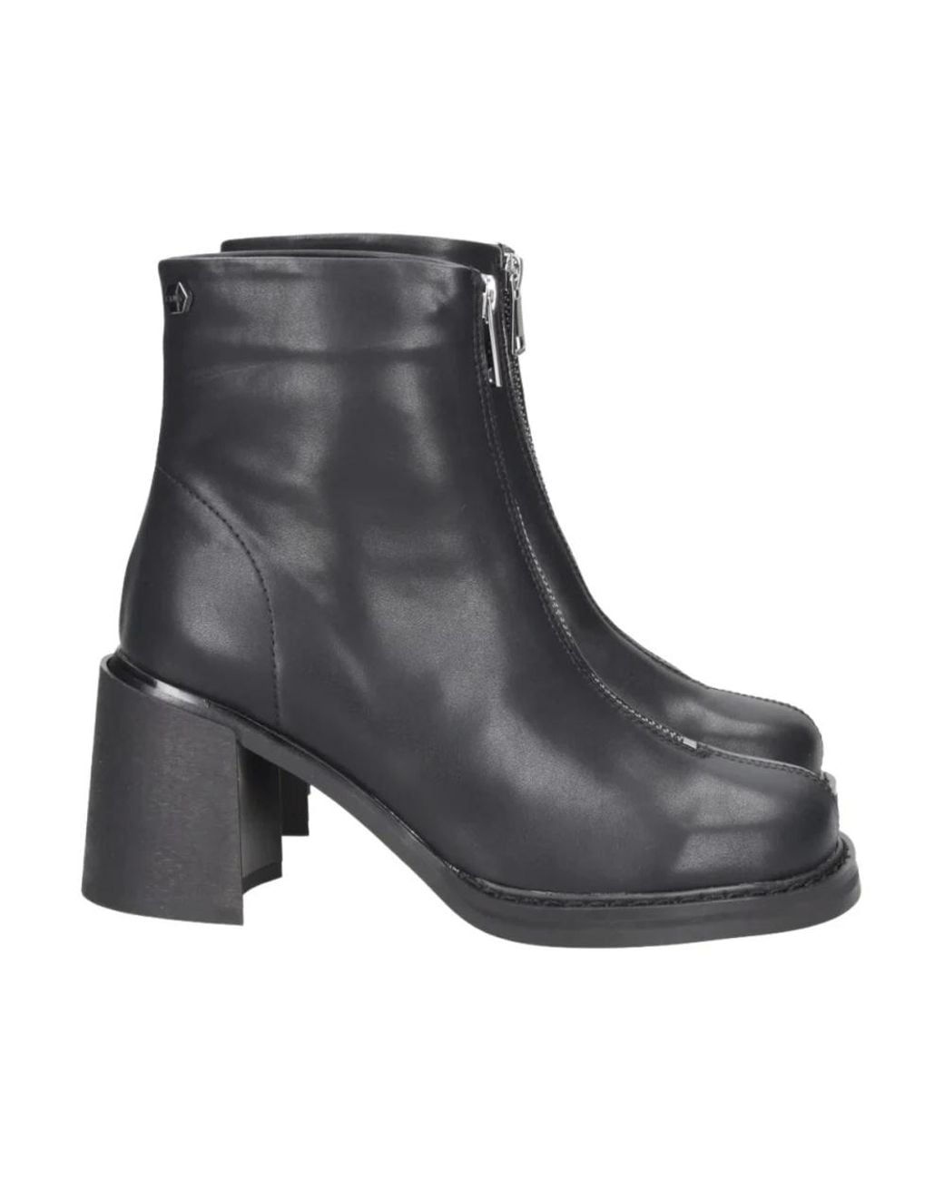 Cult Black Heeled Boots