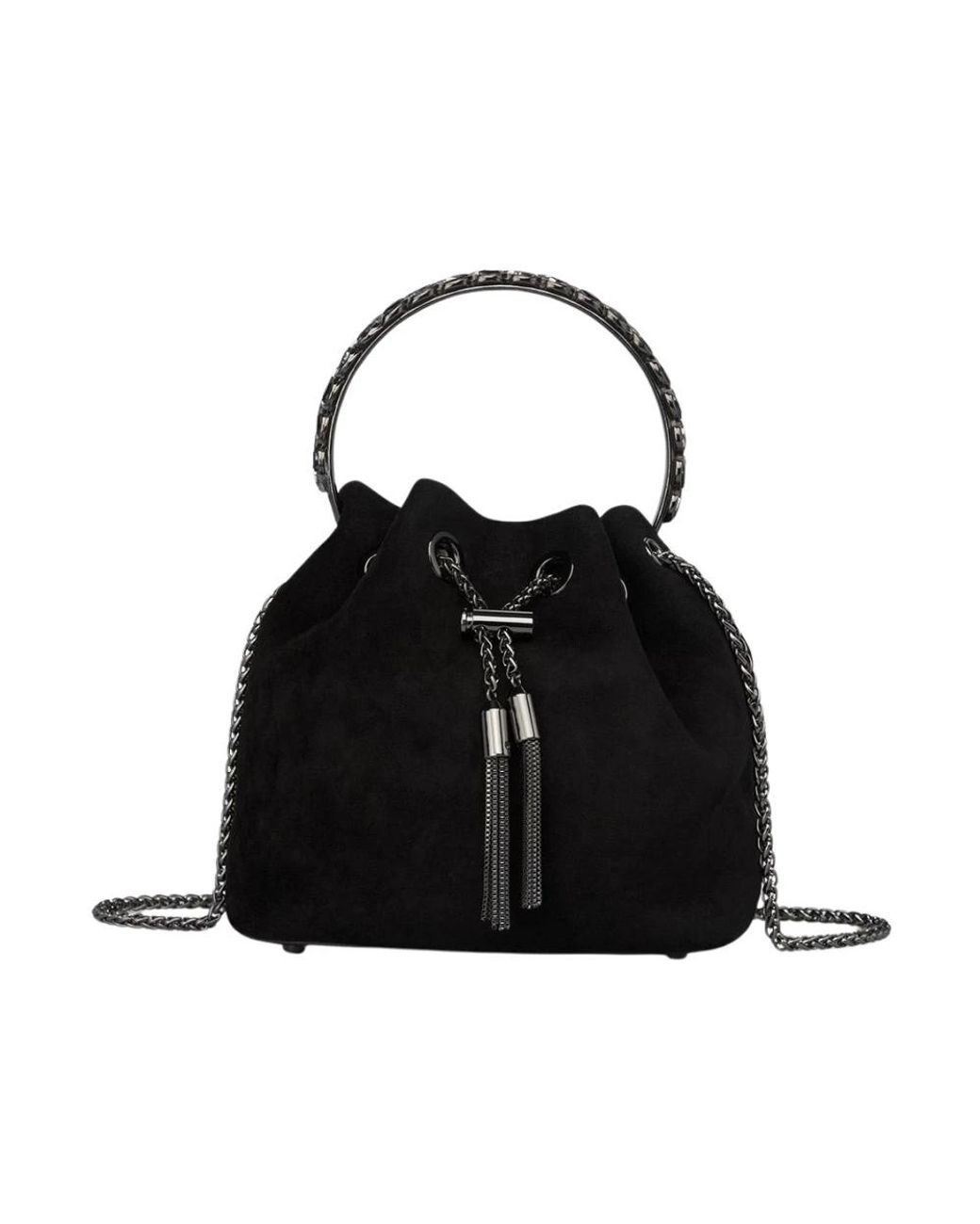 Alma En Pena. Black Bucket Bags