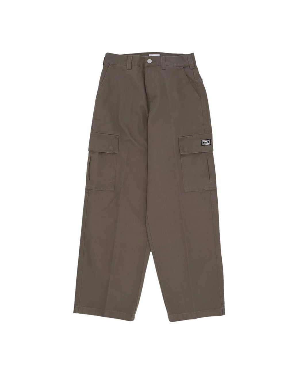 Obey Gray Wide Trousers