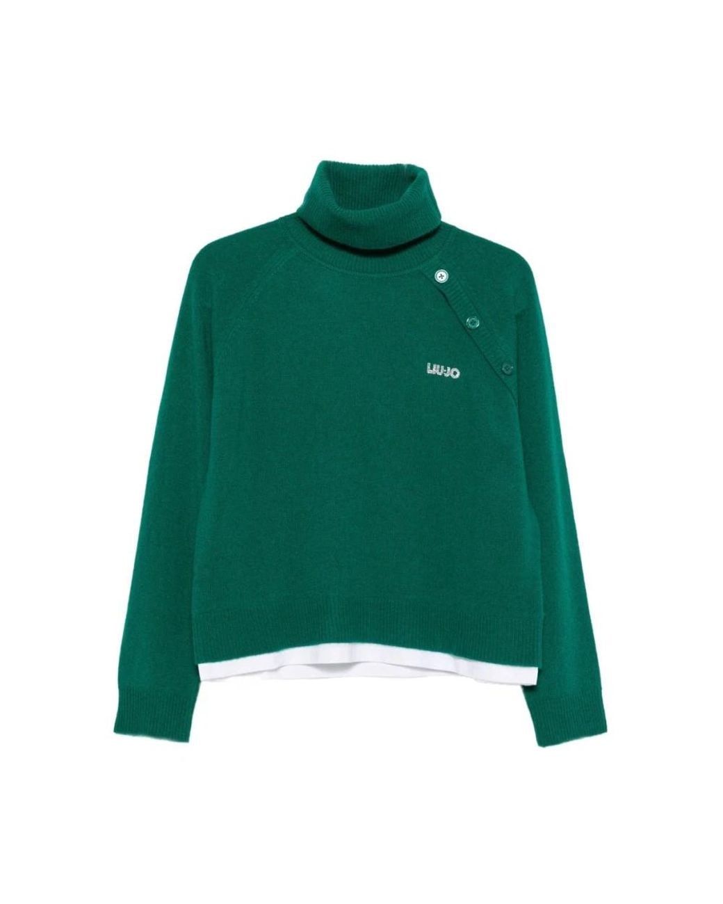Liu Jo Green Turtlenecks