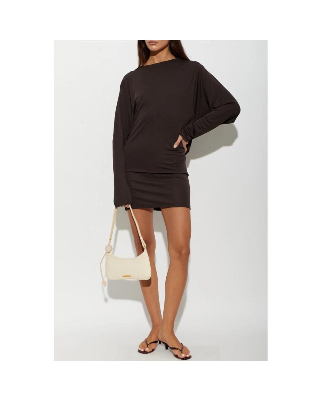 Jacquemus Brown Short Dresses