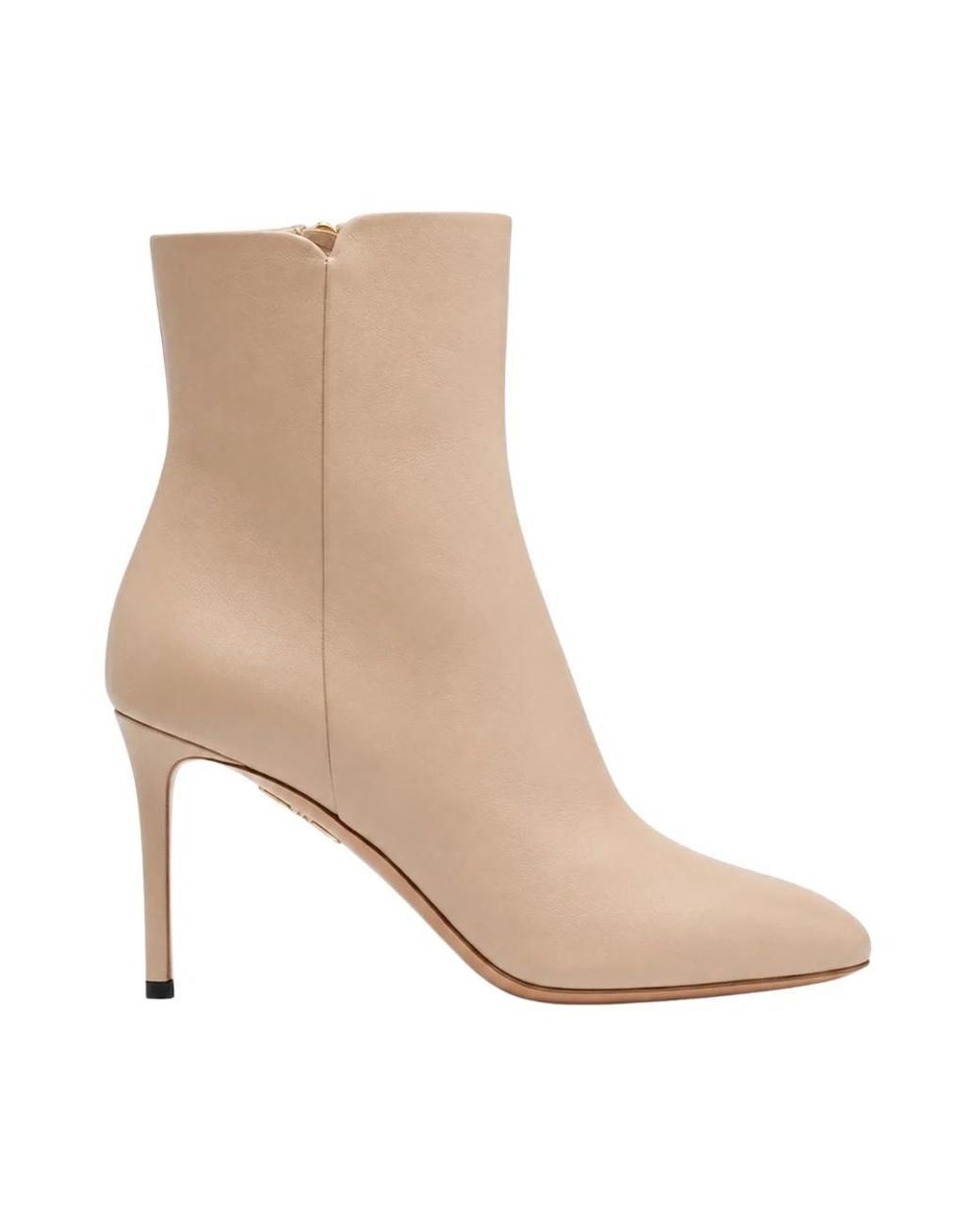 Aquazzura Natural Heeled Boots