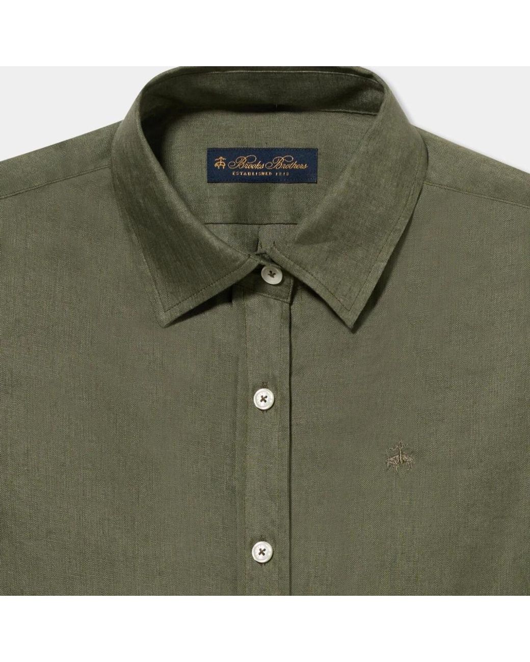 Brooks Brothers Green Shirts