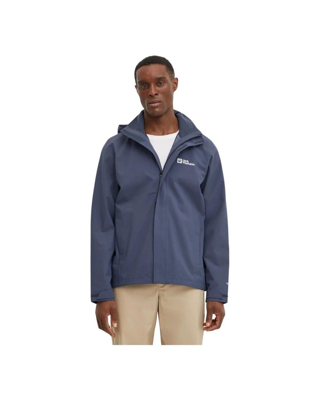 Wind Jackets di Jack Wolfskin in Blue da Uomo