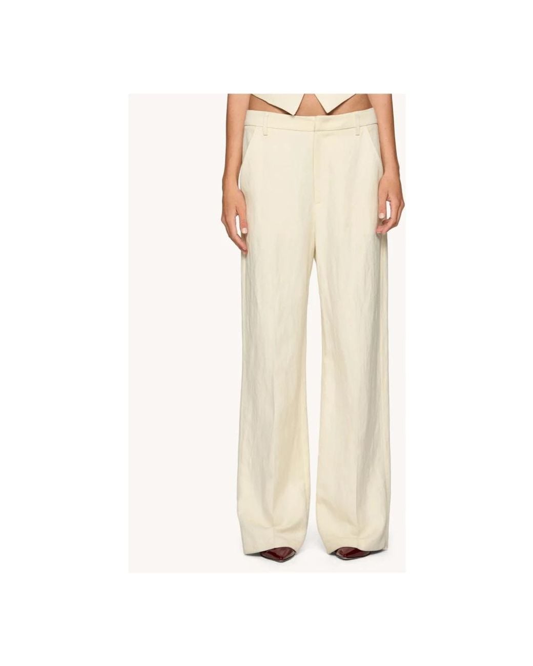 Dondup Natural Wide Trousers