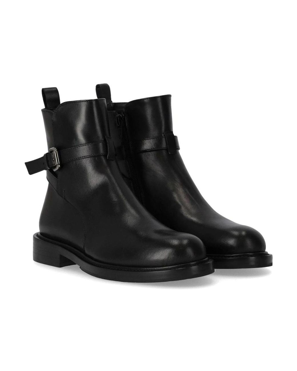 Guglielmo Rotta Black Ankle Boots
