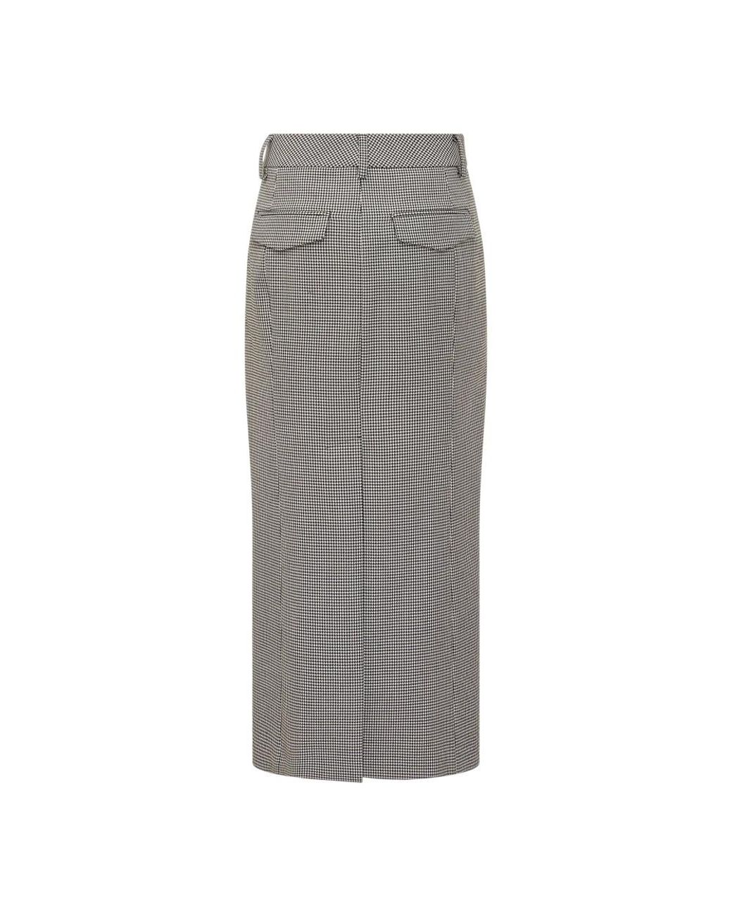 Seafarer Gray Midi Skirts
