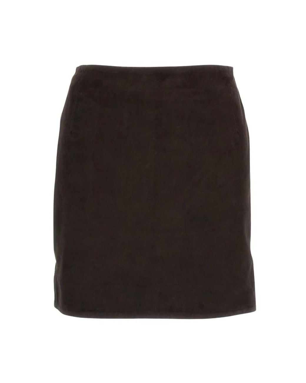 ROTATE BIRGER CHRISTENSEN Black Leather Skirts
