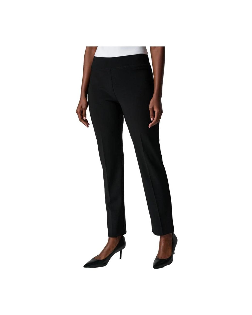Joseph Ribkoff Black Slim-Fit Trousers