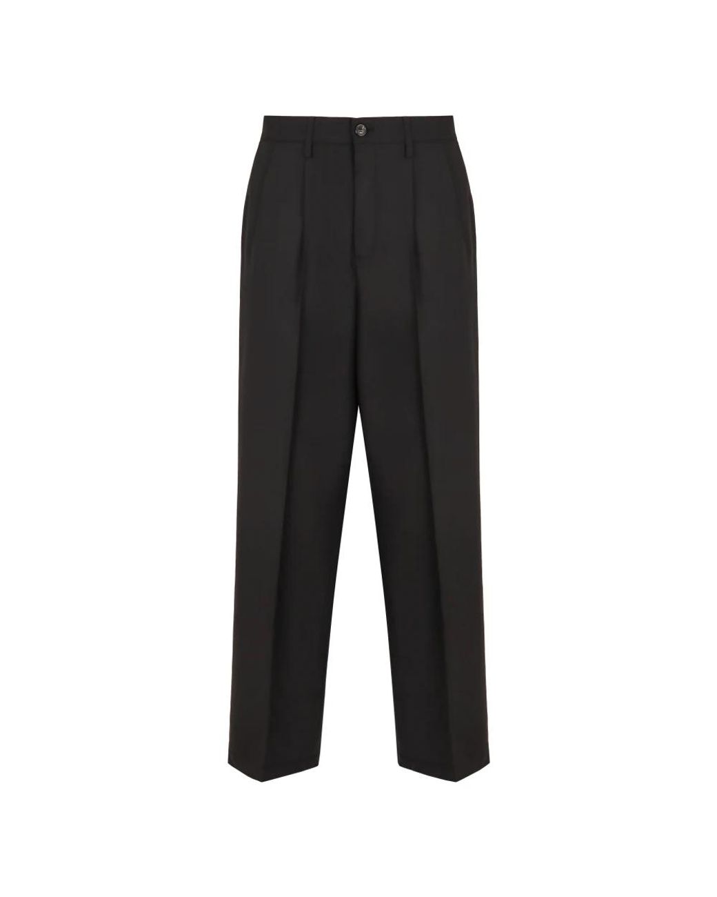 Department 5 Black Straight Trousers for men
