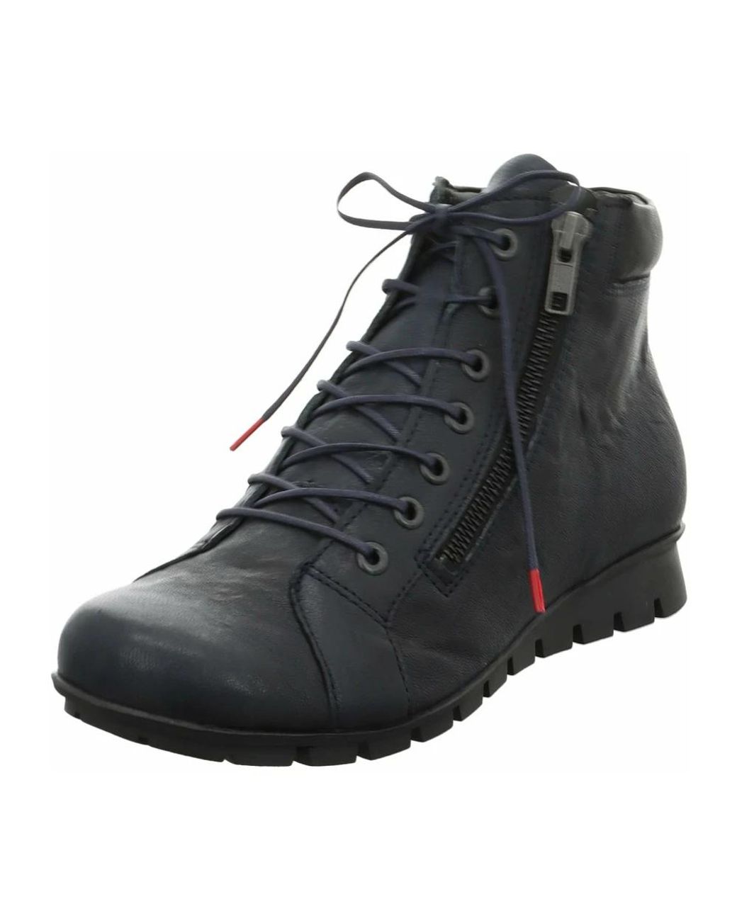 Think! Black Denk Schnürstiefelette