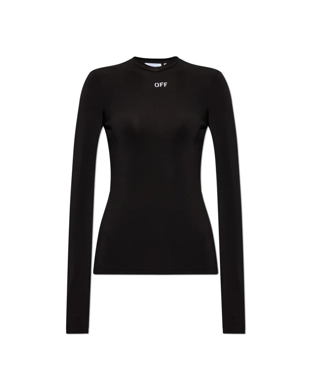 Off-White c/o Virgil Abloh Black Long Sleeve T-Shirts