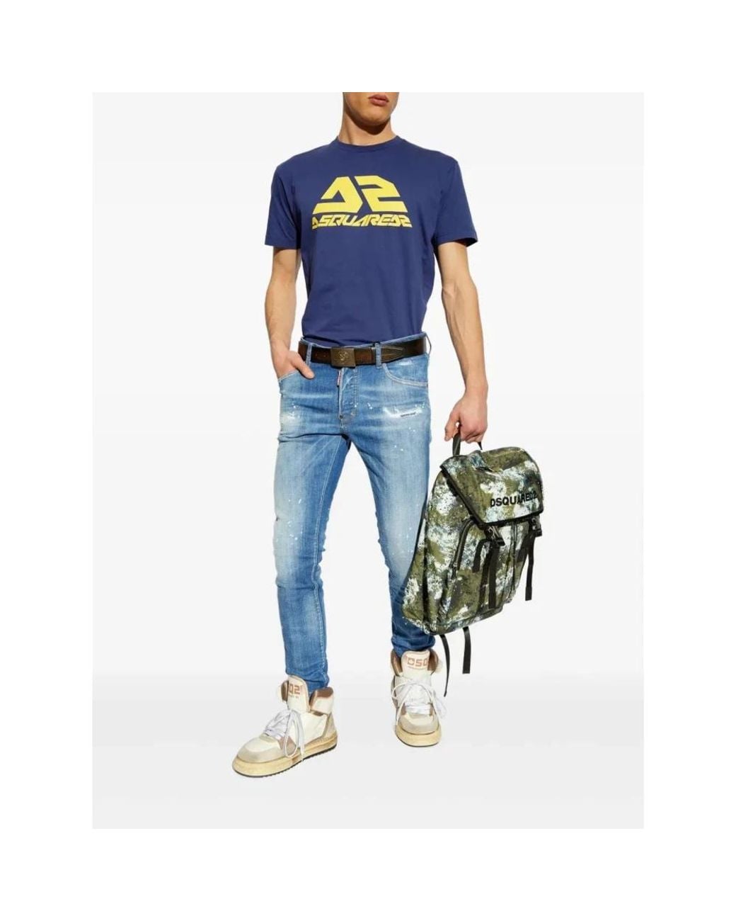 DSquared² Blue T-Shirts for men