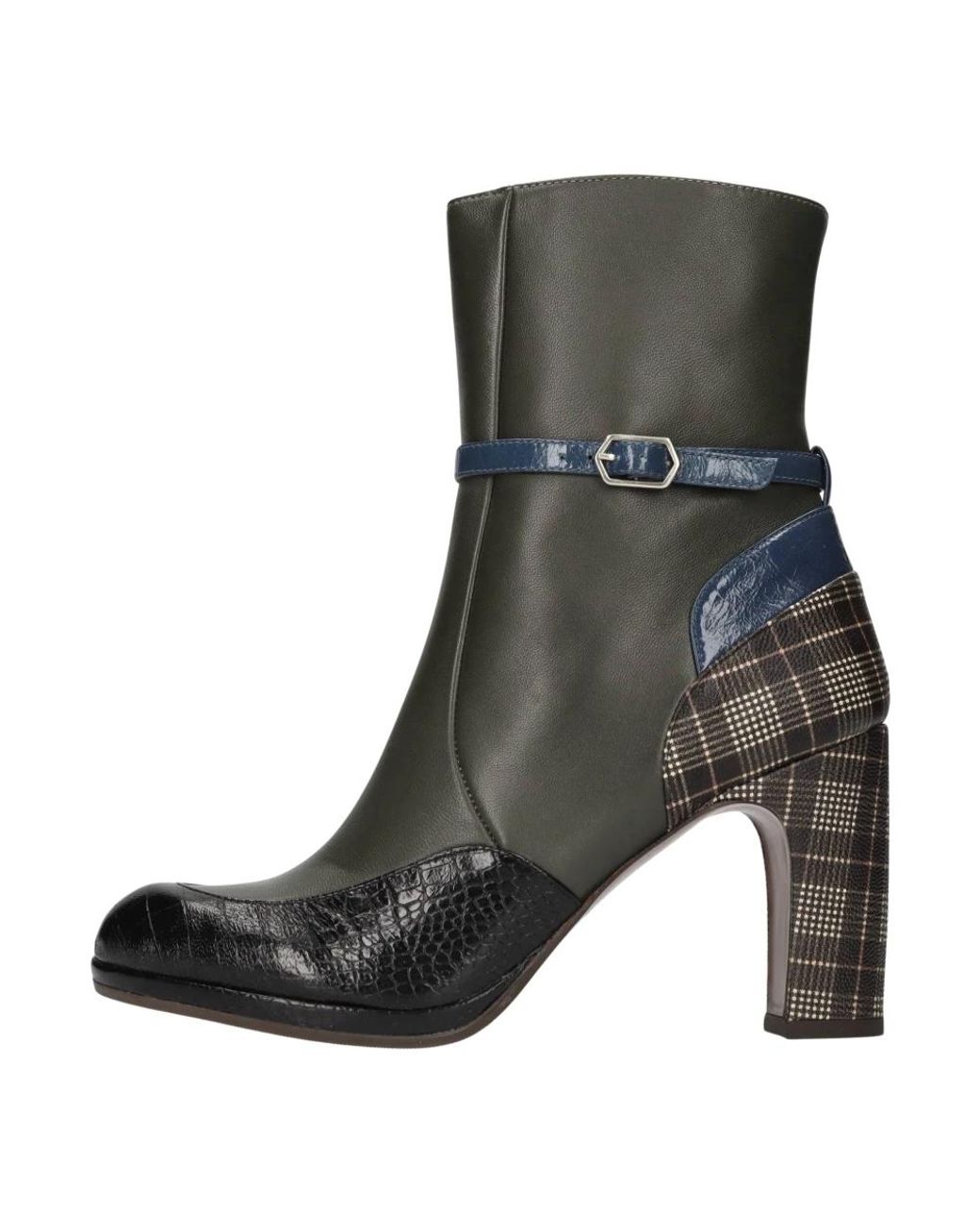 Chie Mihara Black Lederschaftsstiefelette