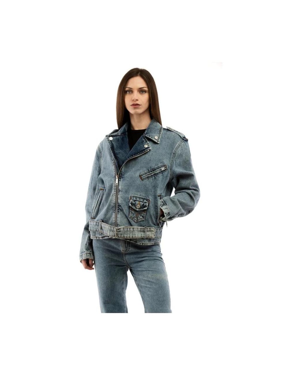 Moschino Blue Denim Jackets