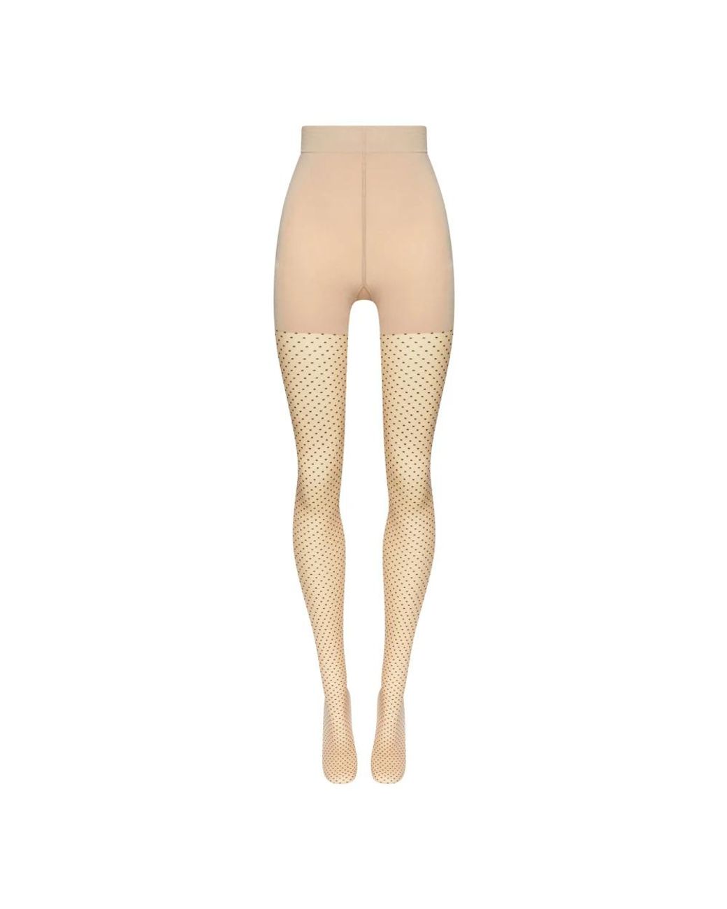 Wolford Control Dots Tights in het Natural
