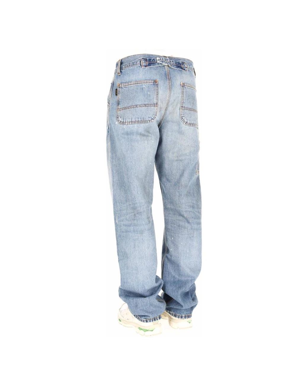 Haikure Blue Loose-Fit Jeans for men