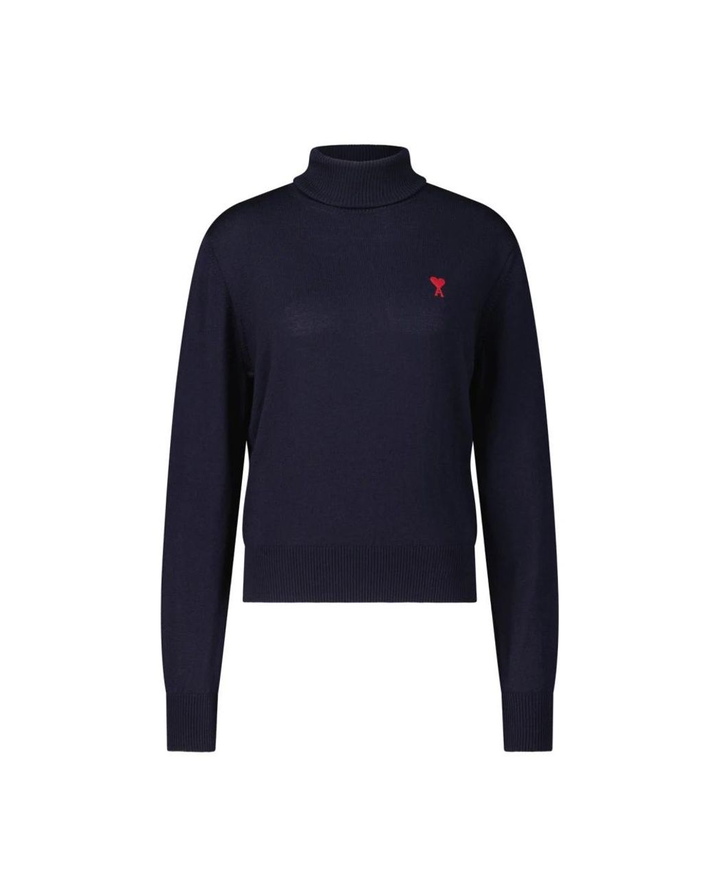 AMI Blue Turtlenecks