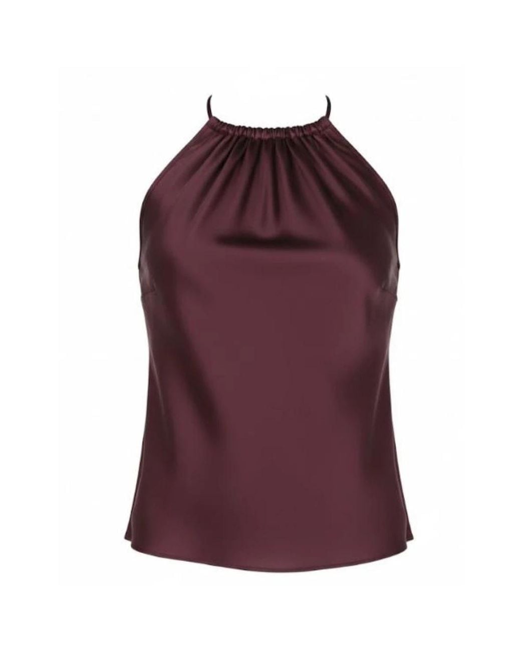 Pinko Purple Sleeveless Tops