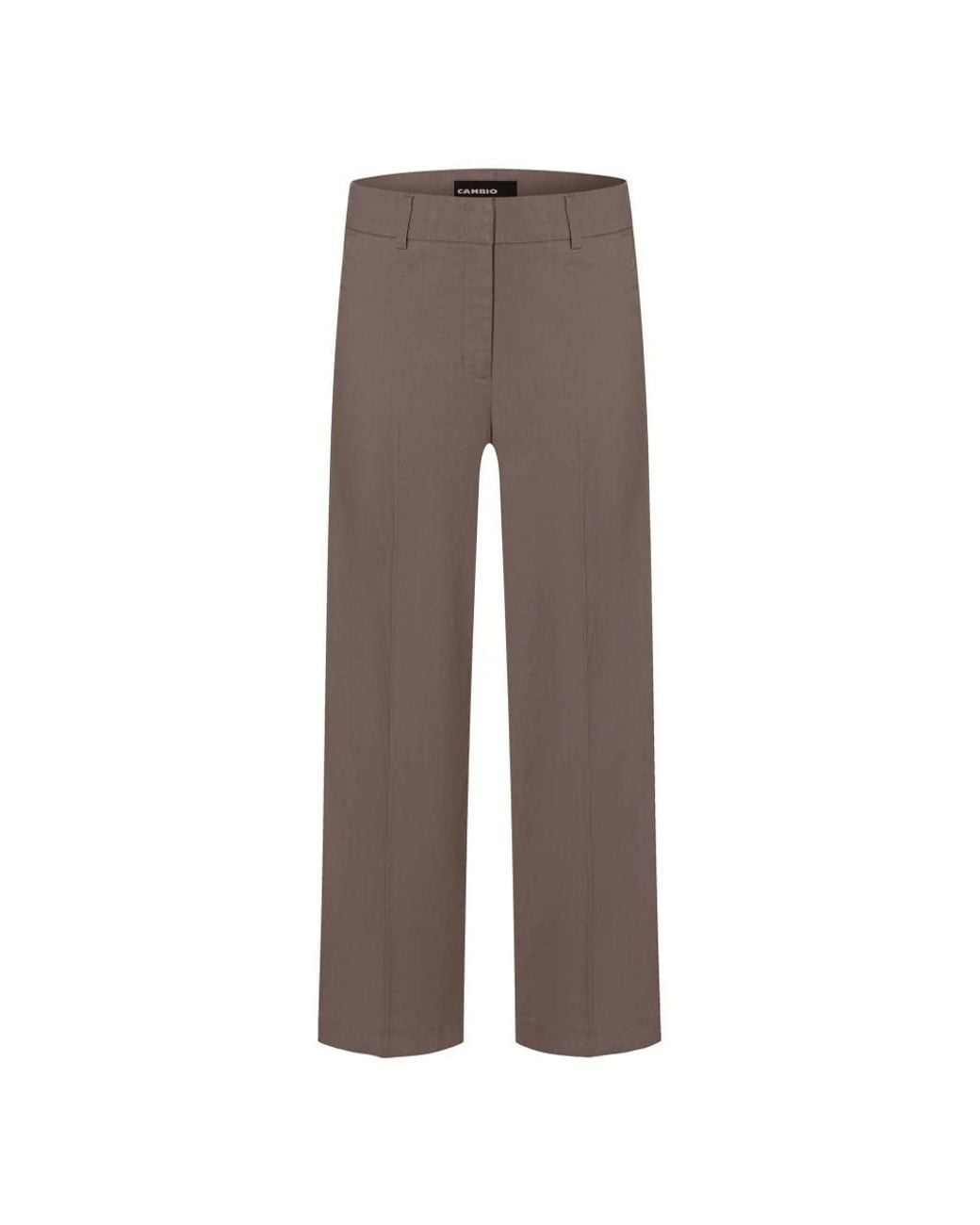 Cambio Brown Wide Trousers