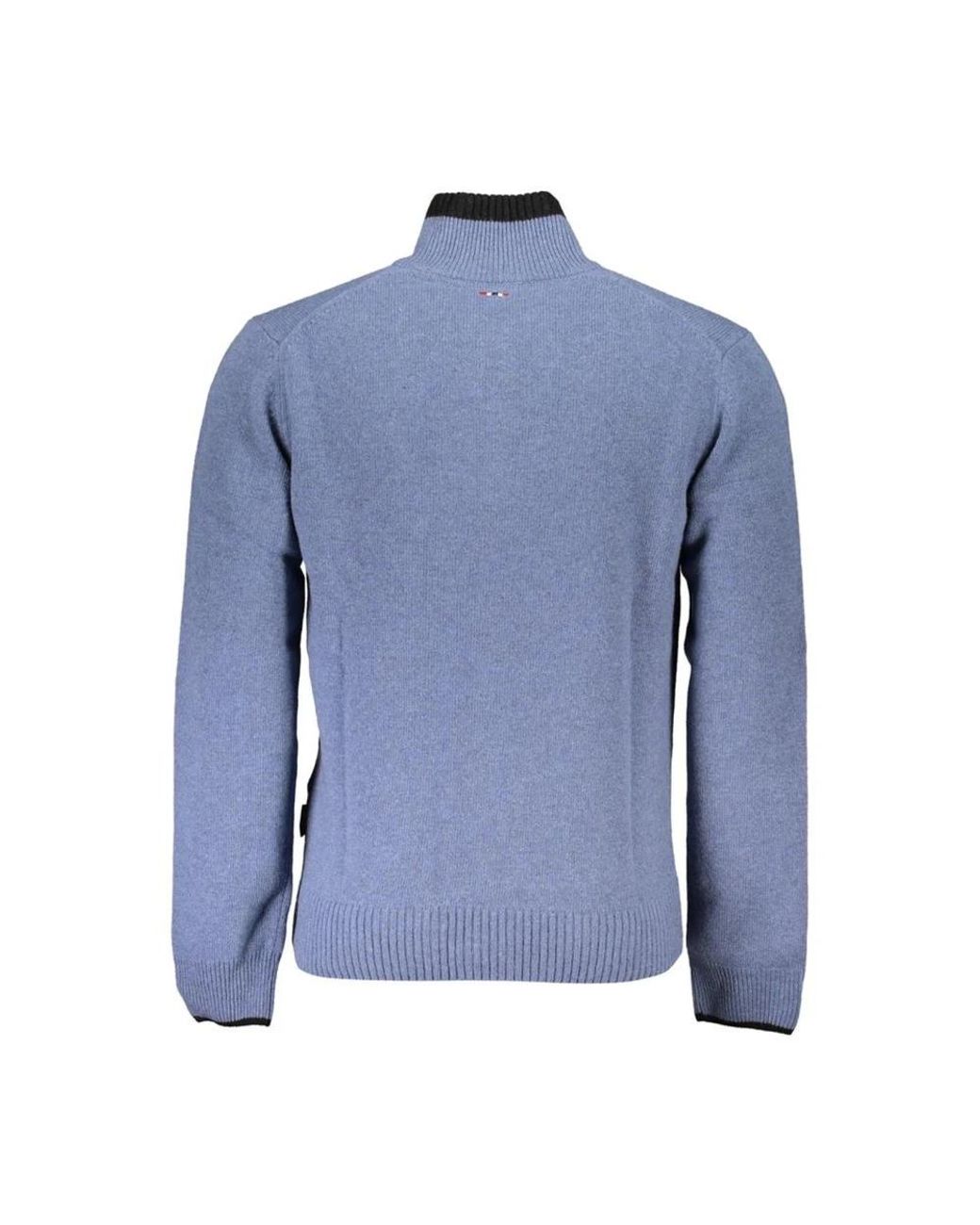 Napapijri Blue Turtlenecks for men