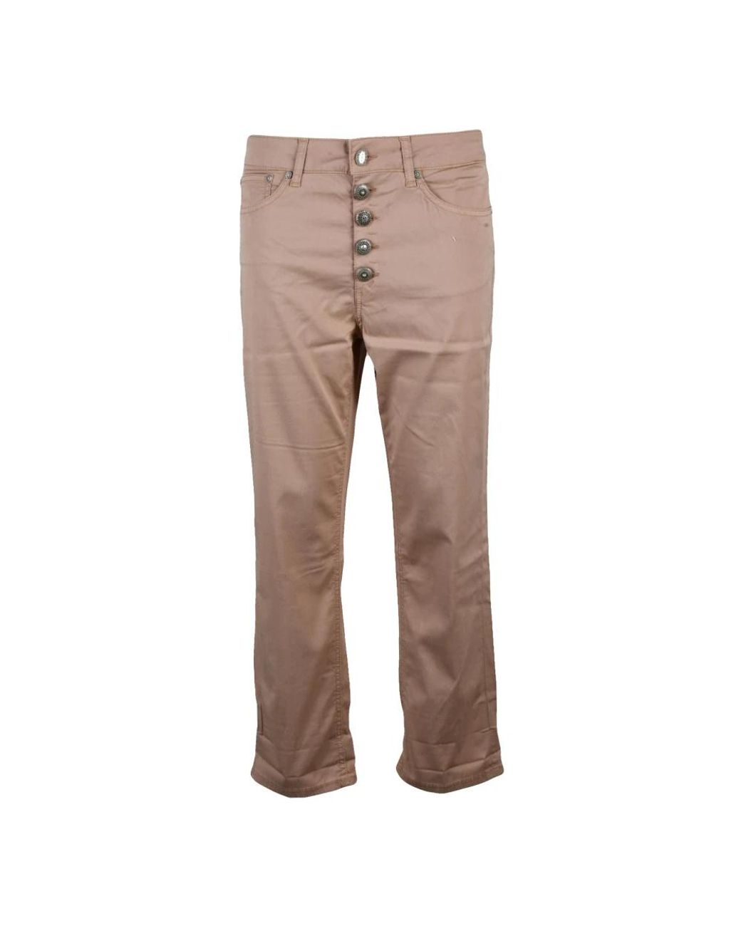 Dondup Natural Cropped Trousers
