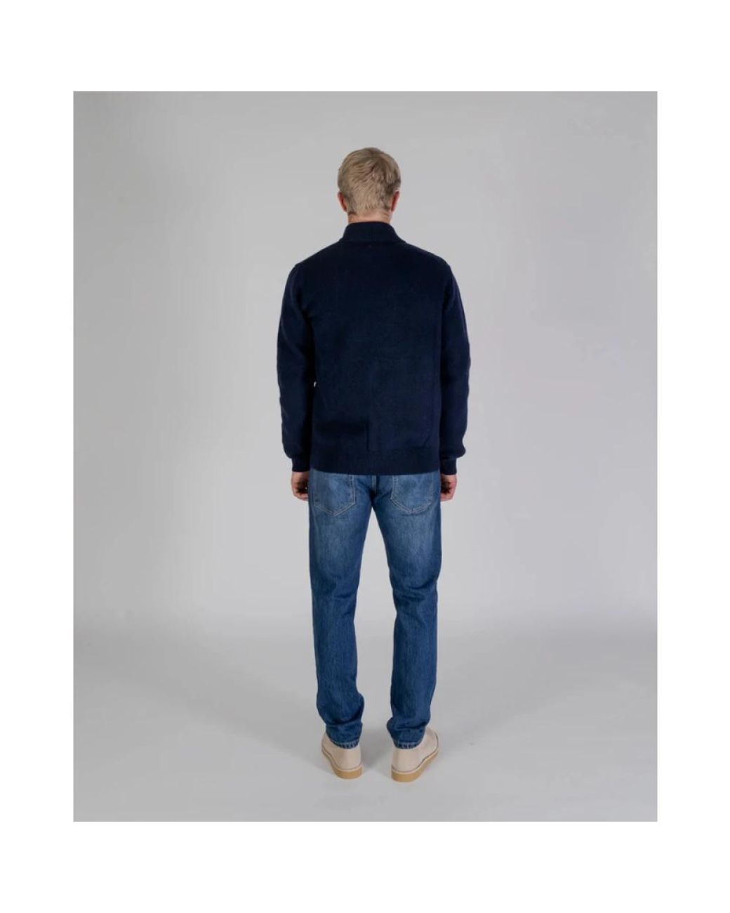 Aquascutum Blue Cardigans for men