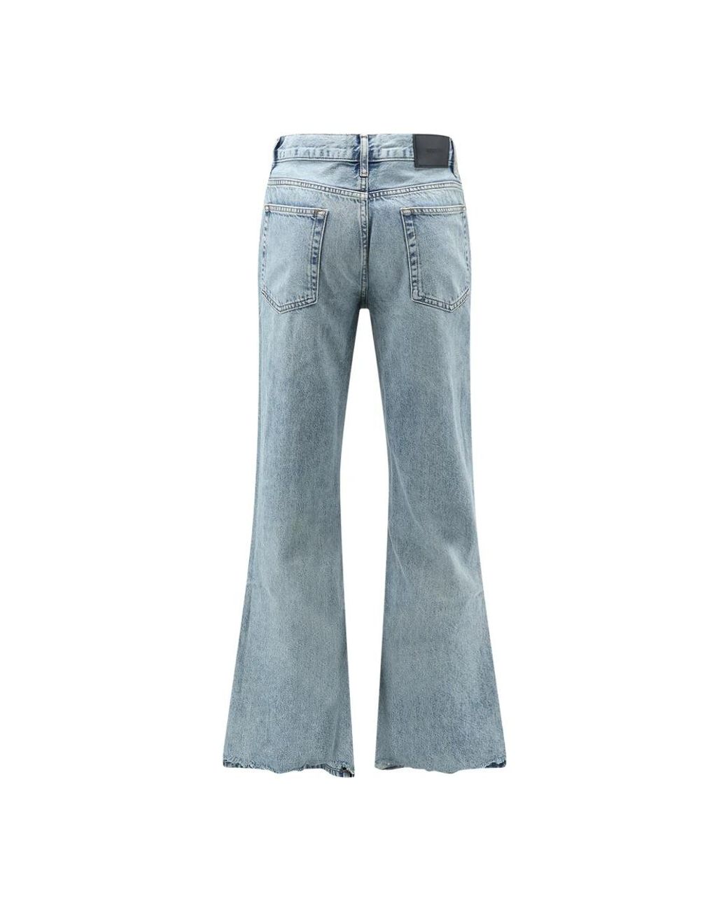 Represent Blue Flare Jeans for men