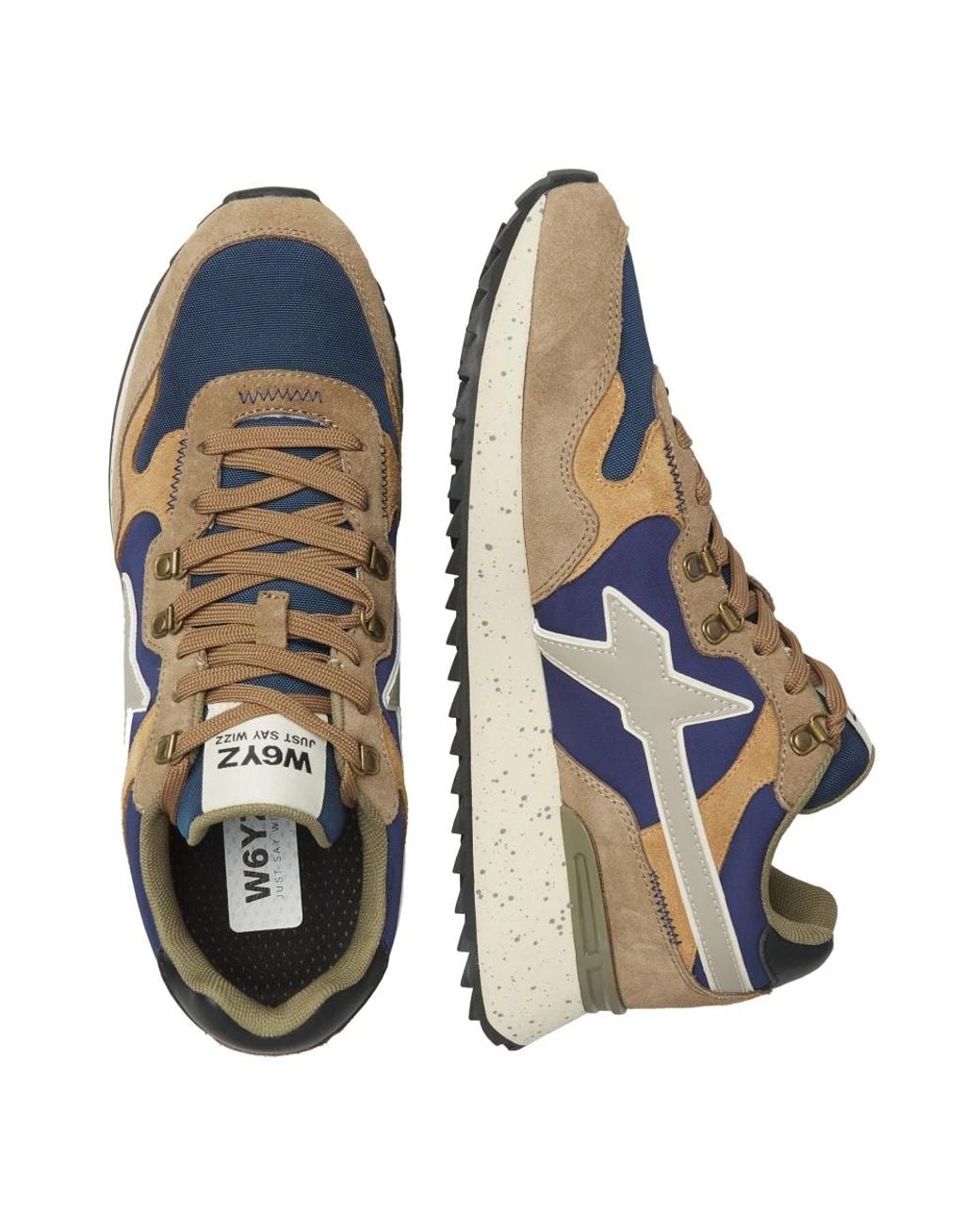 W6yz Blue Sneakers for men