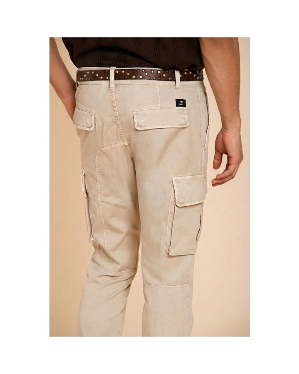 Mason's Natural Slim-Fit Trousers for men