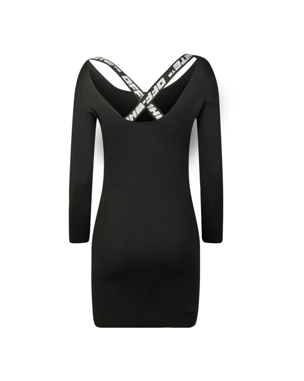 Off-White c/o Virgil Abloh Black Short Dresses