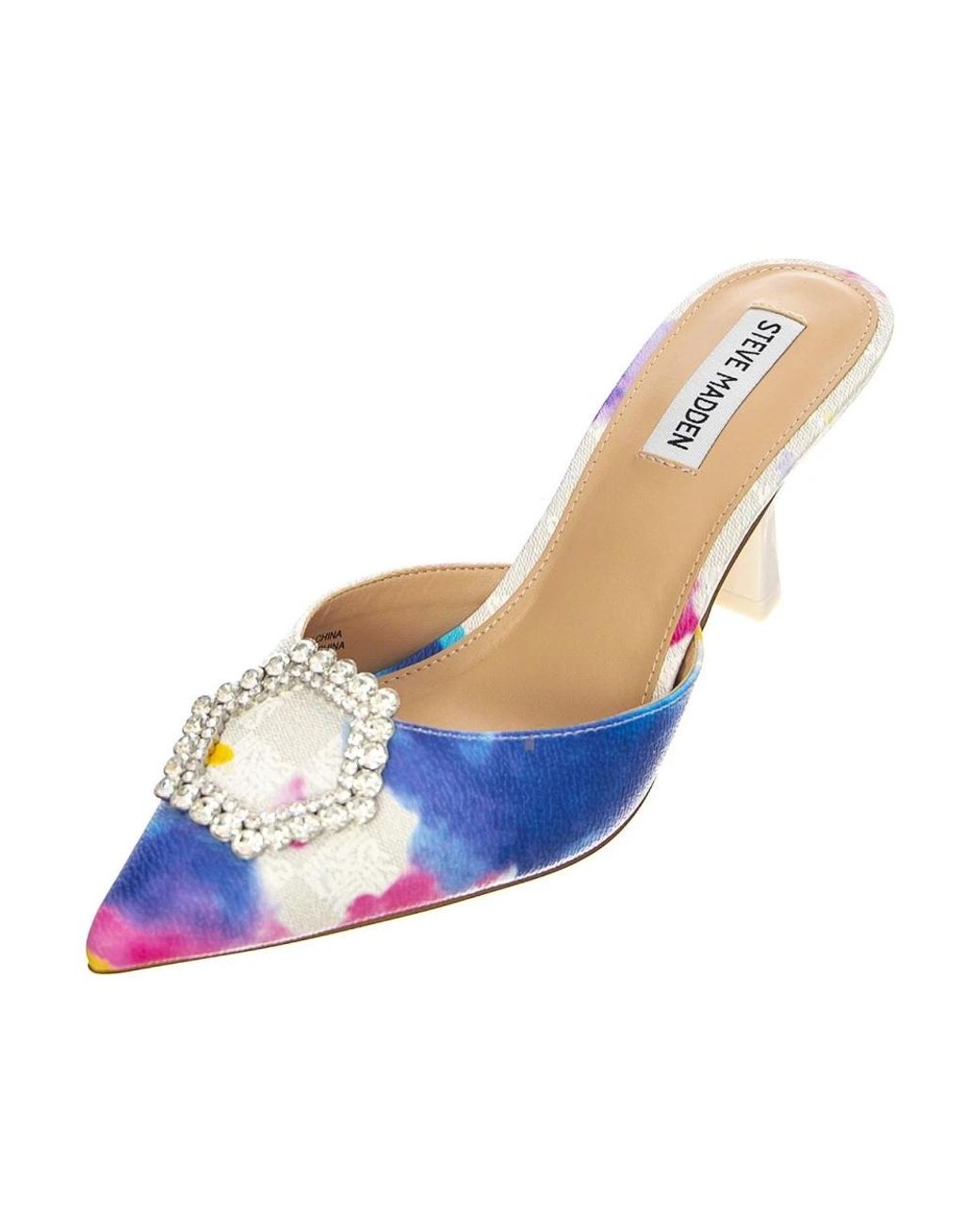 Steve Madden Yellow Mules Mit Absatz
