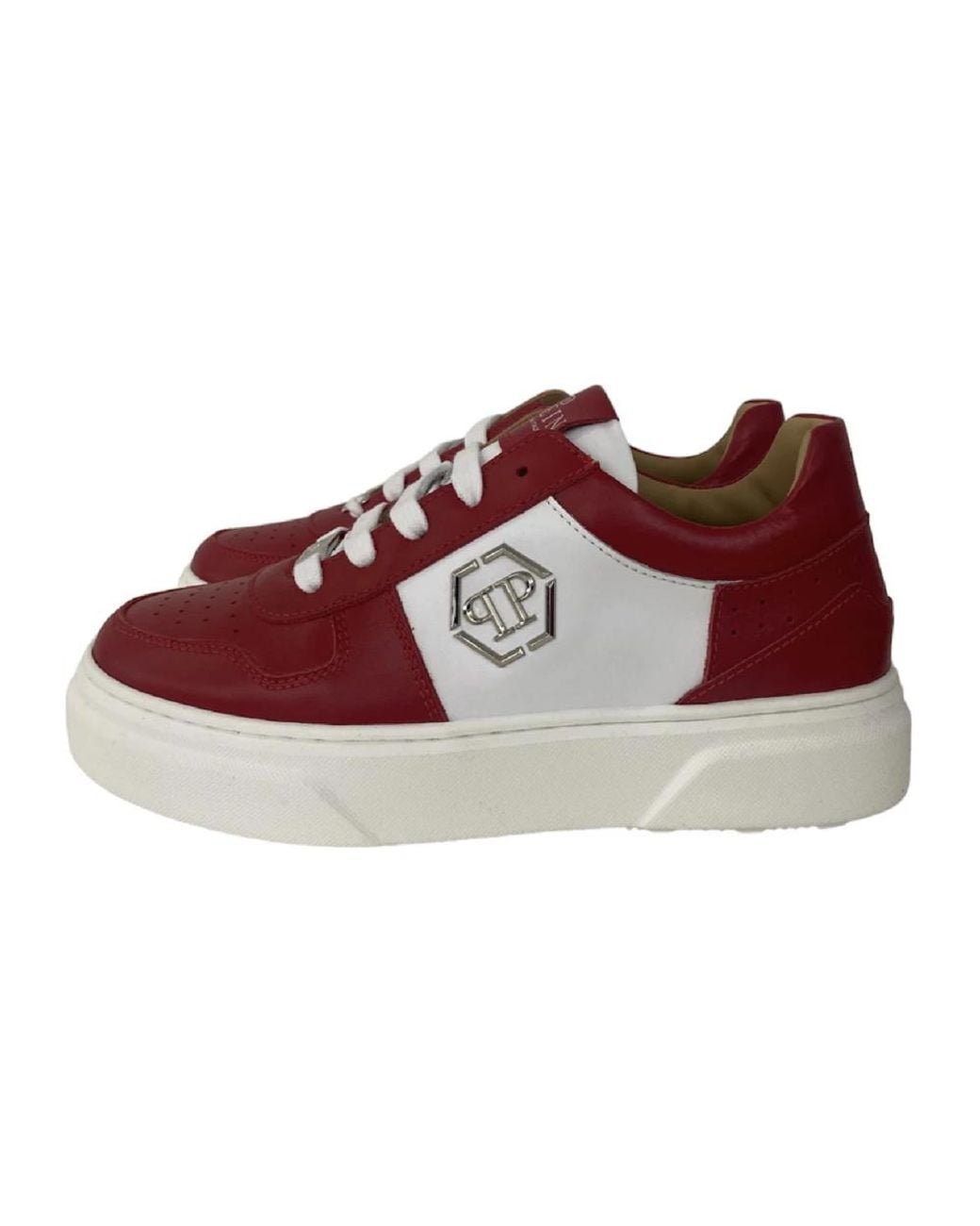 Philipp Plein Red Sneakers