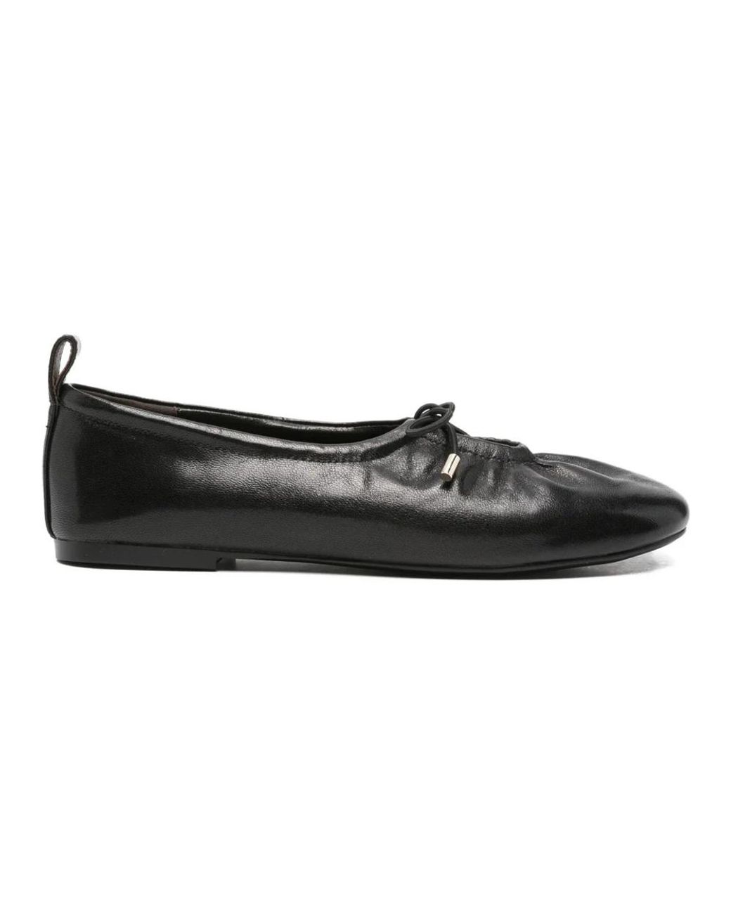 ADRIANNA FERETTI Black Ballerina Shoes