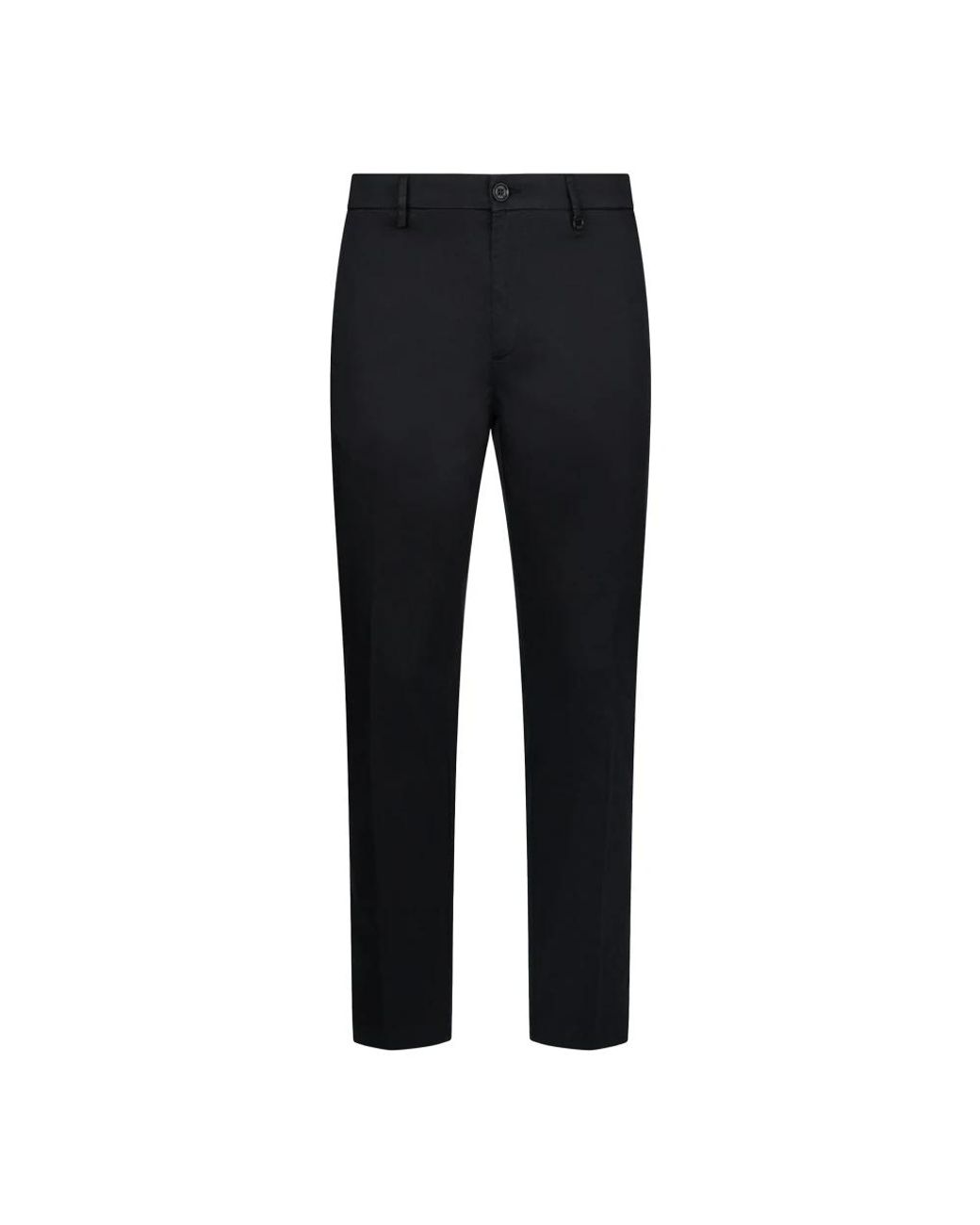 Liu Jo Black Slim-Fit Trousers for men