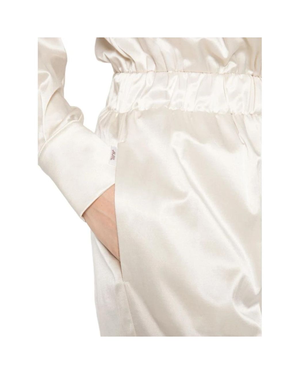 Jijil White Jumpsuits