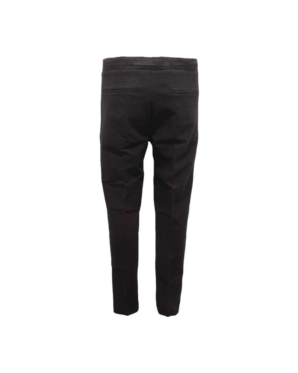 Entre Amis Black Slim-Fit Trousers for men