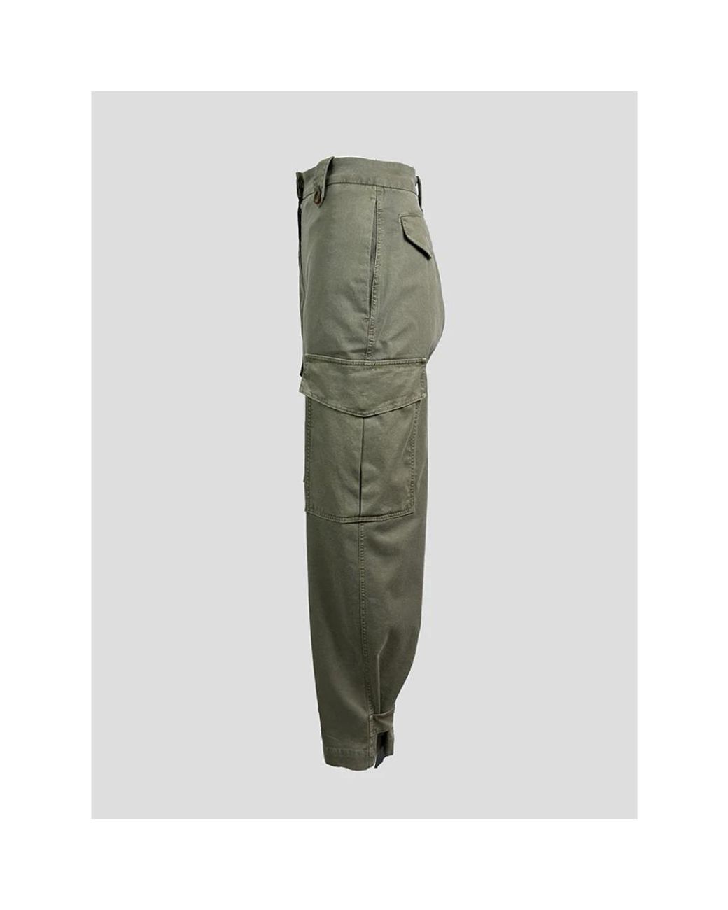 PT Torino Green Tapered Trousers