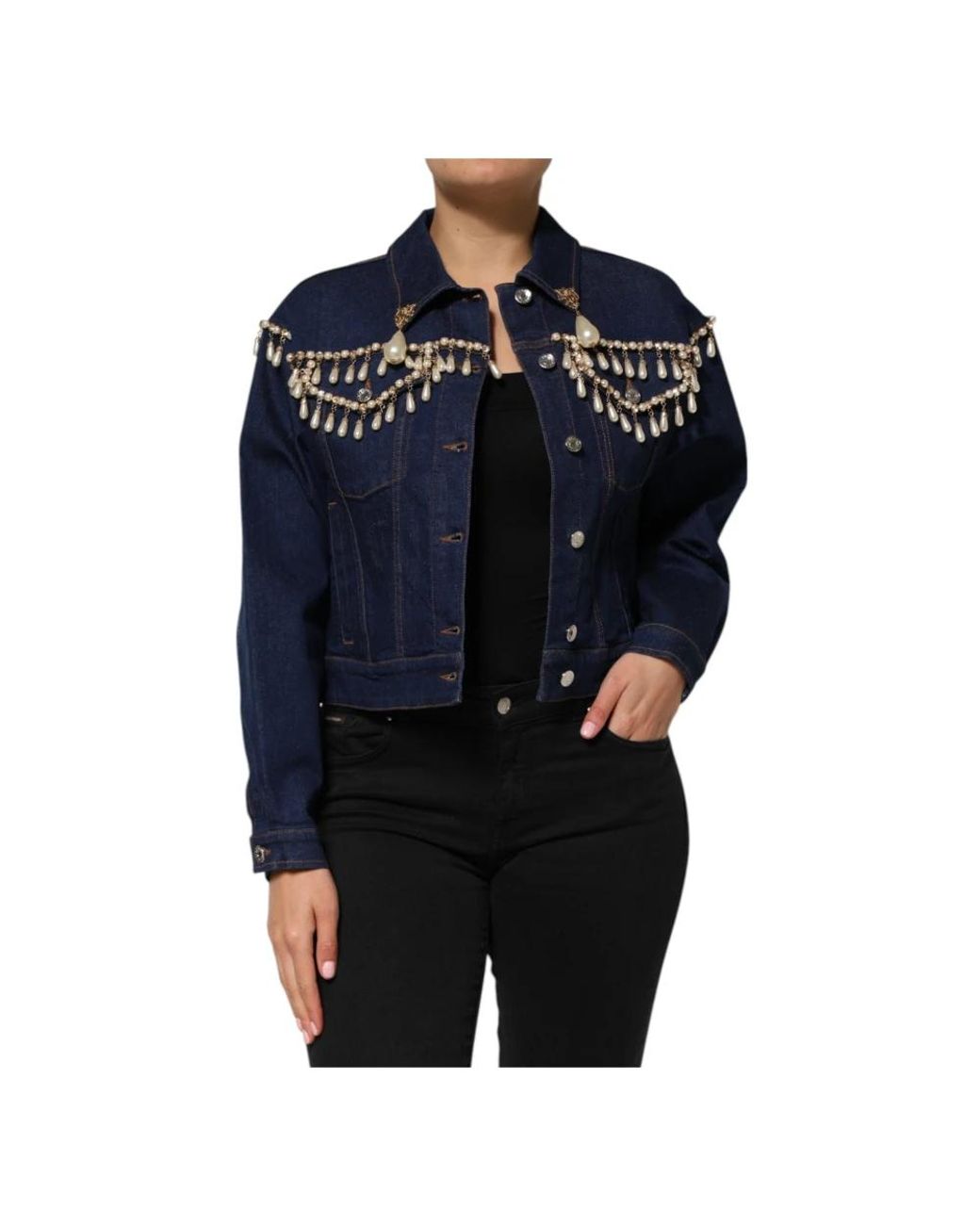 Dolce & Gabbana Blue Denim Jackets