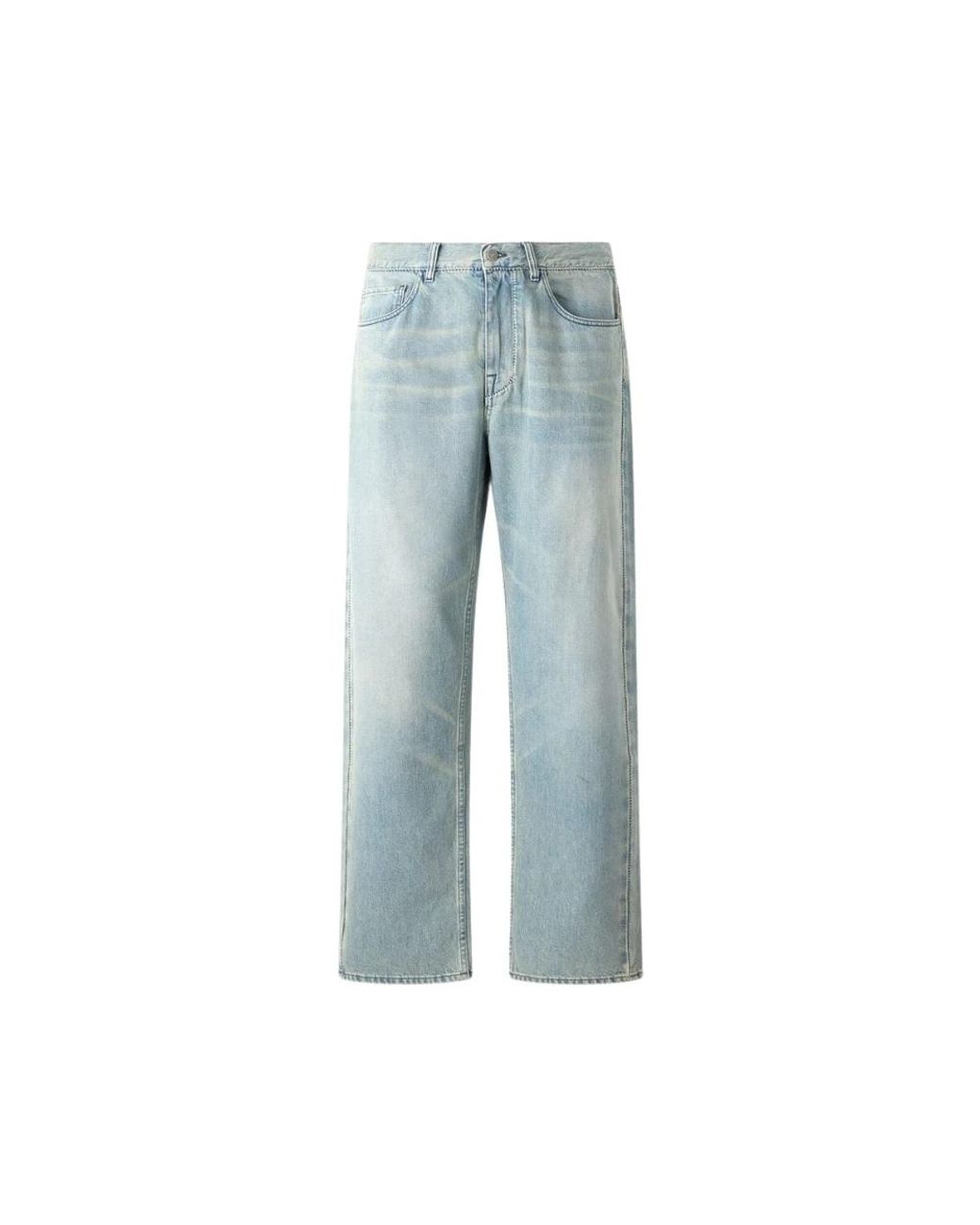 Roberto Cavalli Blue Straight Jeans for men