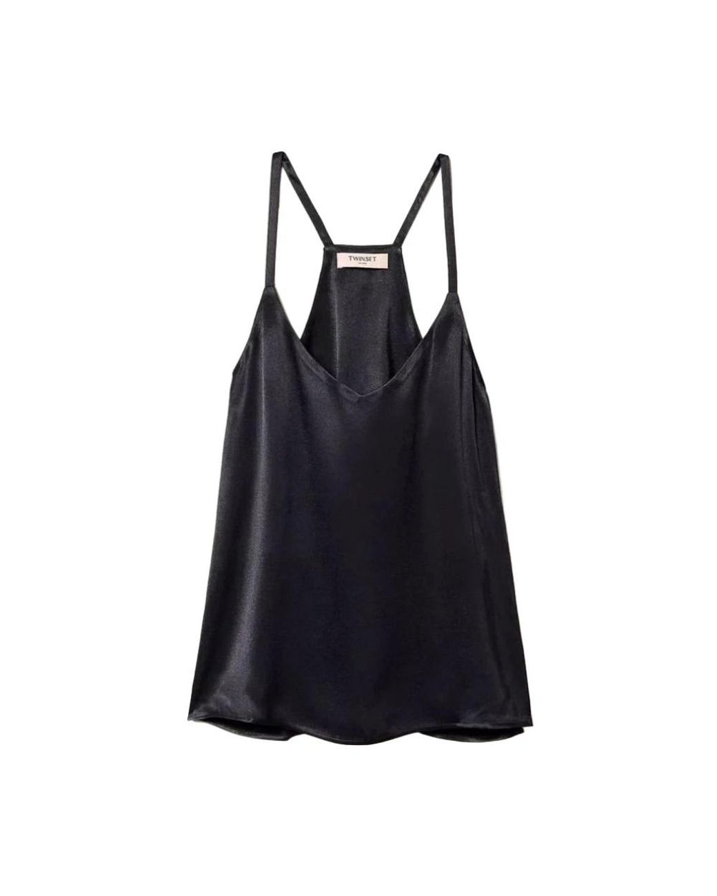 Twinset Black Sleeveless Tops