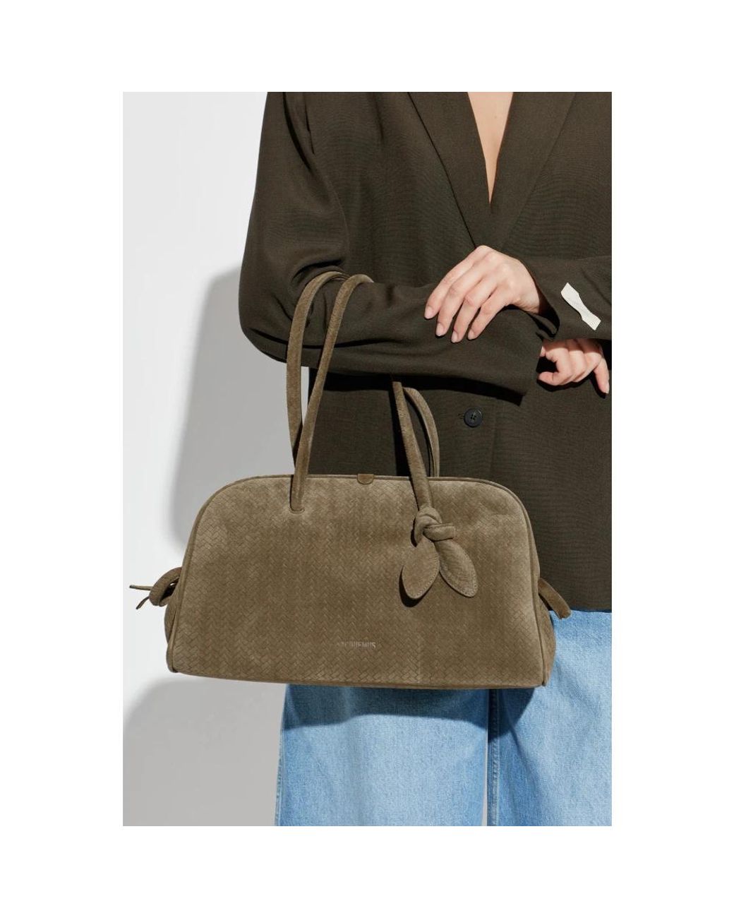 Jacquemus Brown Shoulder Bags