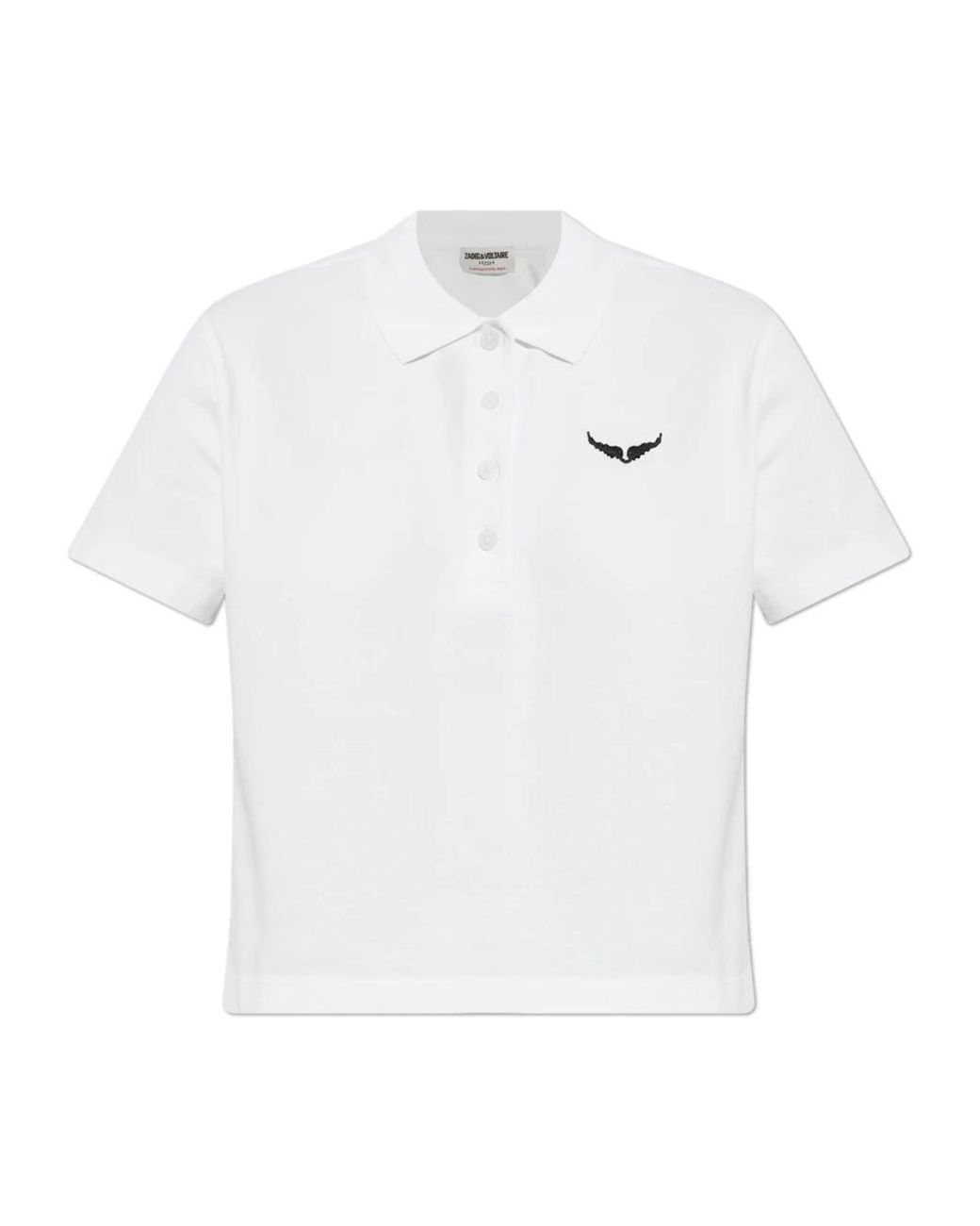 Zadig & Voltaire White Polo Shirts