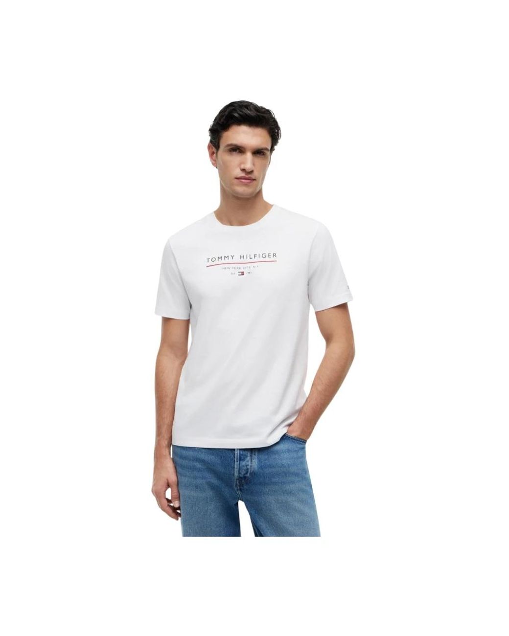 Tommy Hilfiger White T-Shirts for men